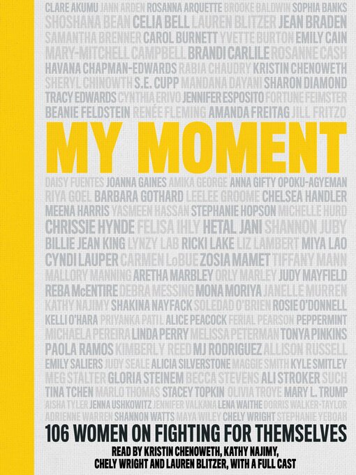 Title details for My Moment by Kristin Chenoweth - Wait list